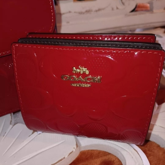 SOLD OUT ONLINE! COACH MORGAN BAG/SIGNATURE LEATHER & SNAP WALLET - Picture 6 of 7